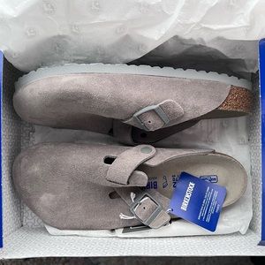 Birkenstock Boston Clog | Stone Coin | 42